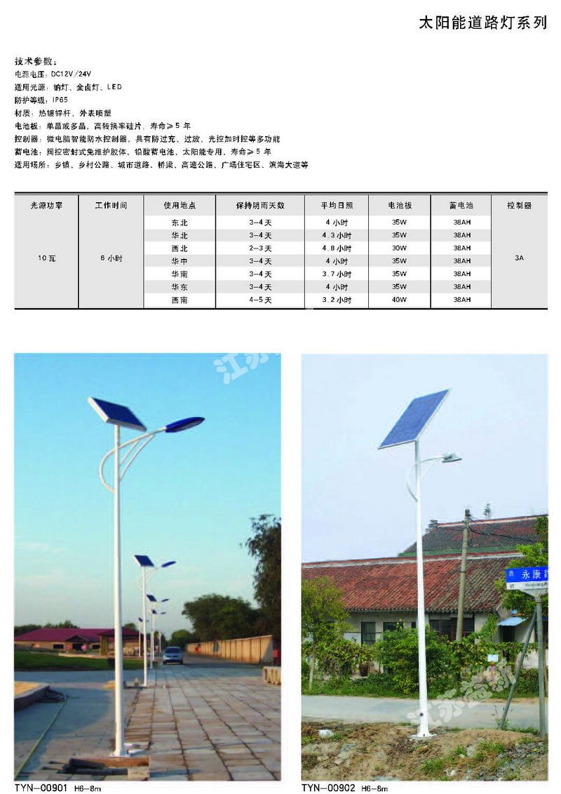 太陽(yáng)能道路燈